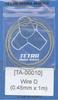 Tetra Model TA Series Stainless Steel Wire Diameter X Hobby Material TA0010 (0.45mm 1m)
