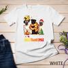 Cute Pug Happy Hallothanksmas Halloween Thanksgiving Xmas Unisex T-shirt