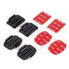 HSU Helmet Mount Accessory Set Action Camera Mount Kit Compatible with GoPro Hero and Other Action Camera Accessories 12-in-1 13/12/11/10/9/8/7/6/5