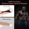 Penis Corrector Skin-friendly Safe Silicone Delay Ejaculation Lock Double Ring for Male