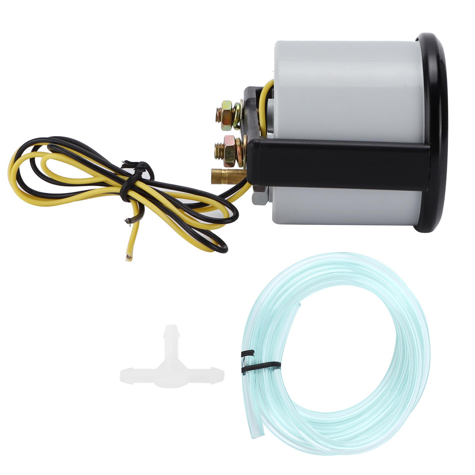 

12V Turbo Boost Pressure Gauge 52mm2in 35PSI Digital Display Blue Red LED Modification Universal