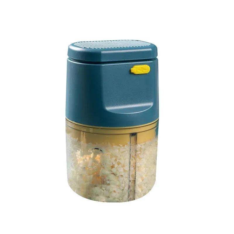 Electric Food Crusher Mini Garlic Press for Kitchen Vegetable Chopper To Crush Garlic Ginger and Chili Peppers for Effortless Meal