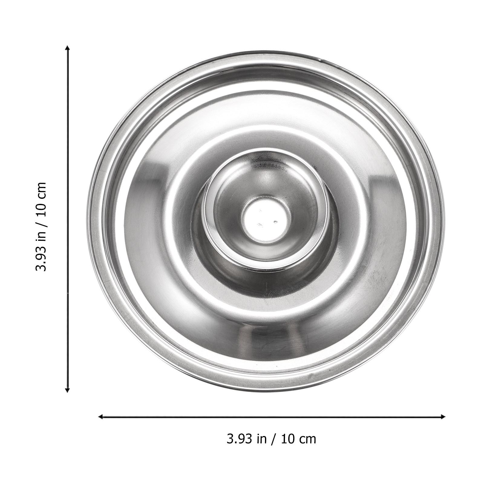 1Pcs Oil Jar Lid Stainless Steel Seasoning Pot Cover Household Kitchen Universal Pot Lid Seasoning Cover Kitchen Gadget