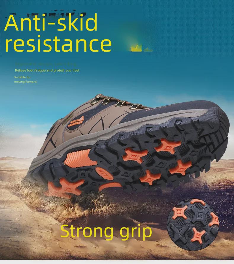 Pantofi de drumeție de primăvară pentru bărbați, mărimea mare 47 - încălțăminte sport casual, cu talpă joasă, antiderapantă, pentru sporturi în aer liber