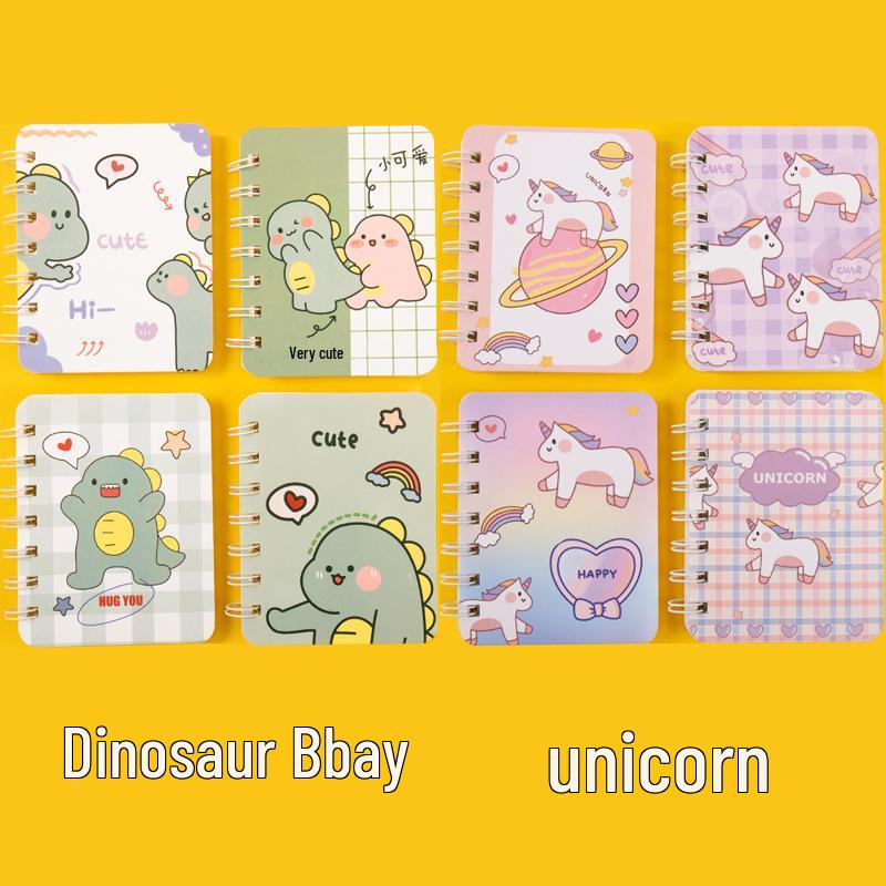 Mini Cute Cartoon Pocket Notebook - Perfect Gift for Elementary Students