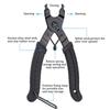 Chain Magic Buckle Bicycle Chain Clamp Quick Coupler Button Mount Rivet Lock Overhaul Removal Install Plier Bike Repair Tool