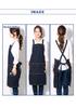 Lee Apron Denim Work Hickory Stretch Denim Navy Apron, Apron,