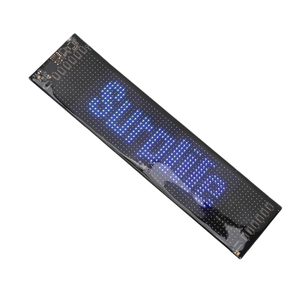Car Sign Rain Proof USB Bluetooth App Control Programmable Flexible LED Sign for Text Pattern