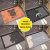 Velvet Violent Bear Quick-Dry Non-Slip Bath Mat - Water-Absorbent Bathroom and Entrance Floor Mat