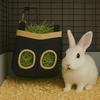 Hanging Rabbit Feed Bag Eco-Friendly Hay Feeding Troughs Practical Hay Bag  For Rabbit Dutch Pig