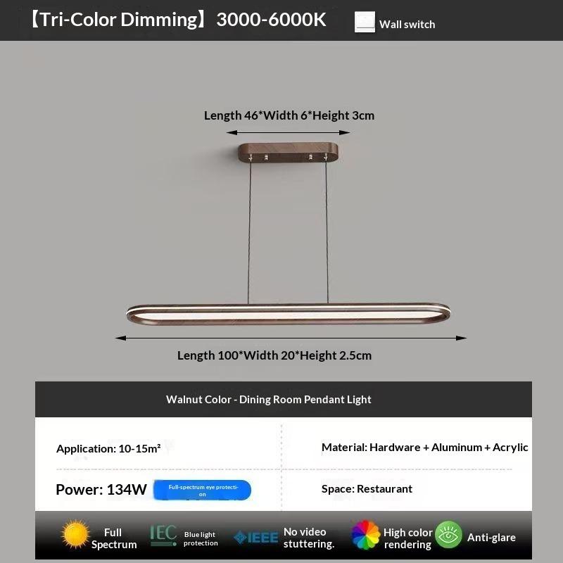 Style Restaurant Simple Design Chandelier Roof Chandelier Kitchen Light Dining Table Light LED Decorative Chandelier