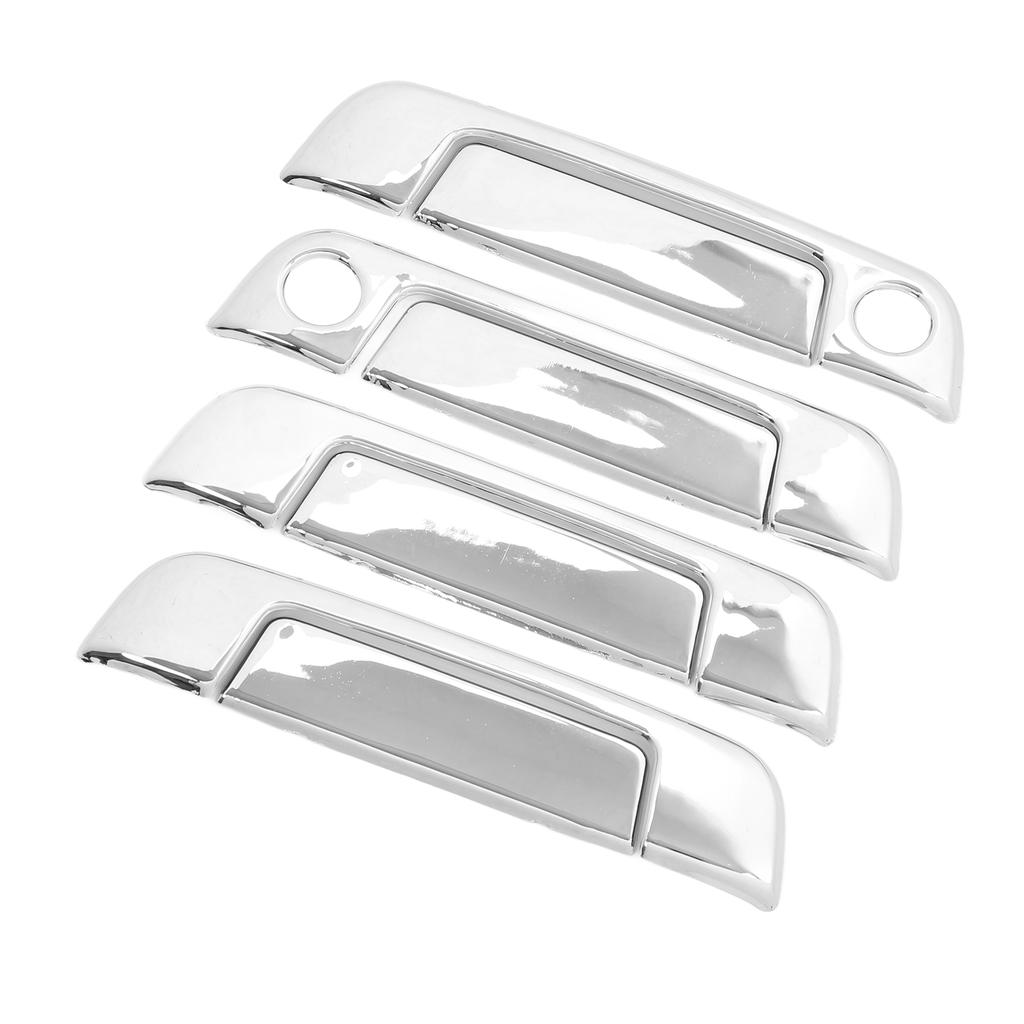 4Pcs Car Exterior Door Handle Cover ABS Chrome Weatherproof Replacement for BMW E36 3-Series E34 5-Series E32 7-Series