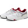New Balance Nb 997 Versatile Fabric Low Top Running Shoes Unisex Sneakers White Red CM997HGA