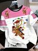 Summer Men's Women's Short Sleeve Buzz Lightyear Jersey Short Sleeve T-shirt Cosplay Casual Boy's Girl's T-shirt Tops