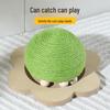 Mushroom Cat Scratching Post & Teaser Toy Set