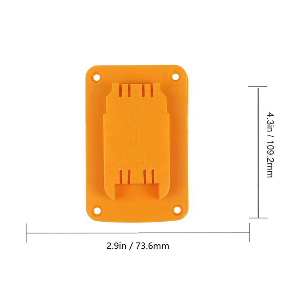 ABS Plastic Material Yellow Tool Holder Comprehensive Package