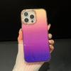For iPhone 16 Pro Max Case Dual Color Gradient Soft TPU Phone Case