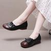 Shallow Mouth Single Shoes Retro Women's Shoes Women's Flat Bottom Casual Comfortable Women's Single Shoes Work Shoes