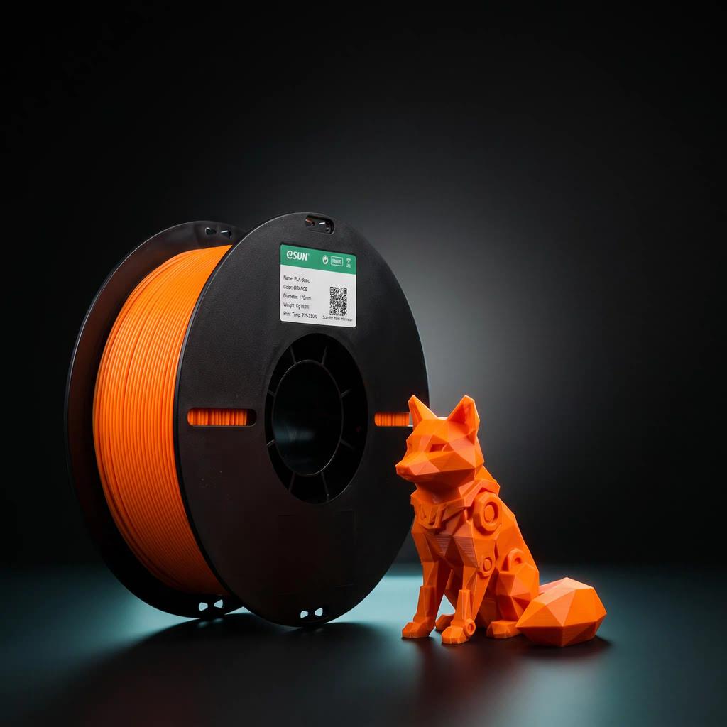 ESUN PLA 3D Printing Filament 1.75mm Light Grey FDM Plastic Rod 1KG 27 Colors Factory Quality Guarantee ROHS REACH