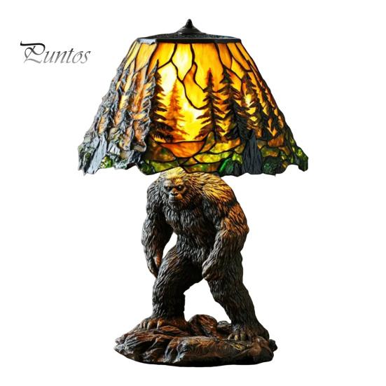 Table Lamp 3D Animal Night Light Soft Glow USB Powered Easy To Use Energy-Saving Decorative Animal Desk Light Decor
