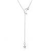 Wish New Jewelry Direct Sale Fashion Simple Moon Star Collarbone Chain Women's Necklace C171