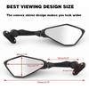 Motorcycle Rear View Mirror for Kawasaki Ninja 250 250SL 300 ZX6R H2R 2013-2016 NINJA 400 650 1000 2017-2020 Moto RearView