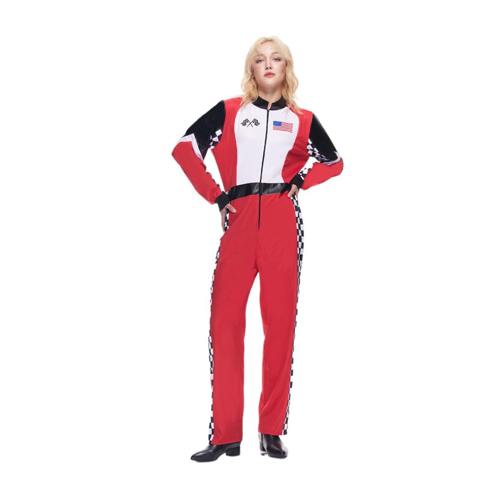 Costume de Pilote de Course Roxy pour Femme Adulte Tenue de Pilote d'Halloween par EraSpooky