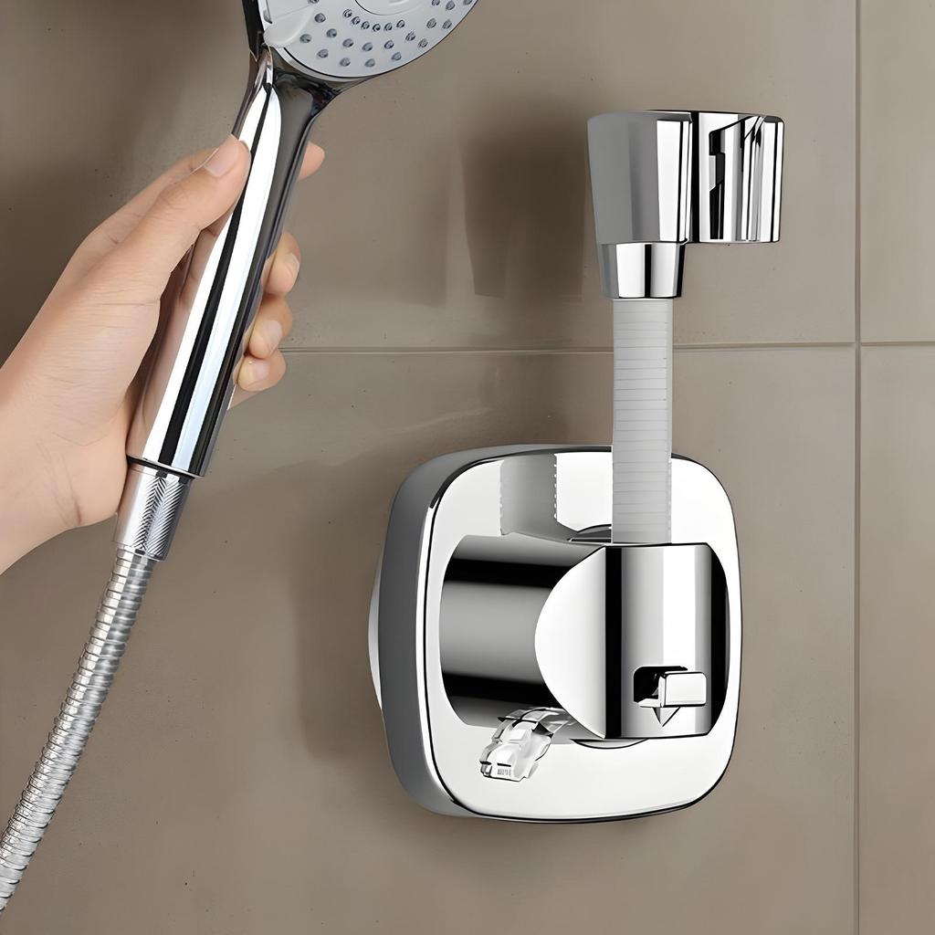 Shower Wand Holder Bathroom Supplies Suction Cup Design Handheld Shower Head Bracket for Home Bathroom Toilet College Dorm