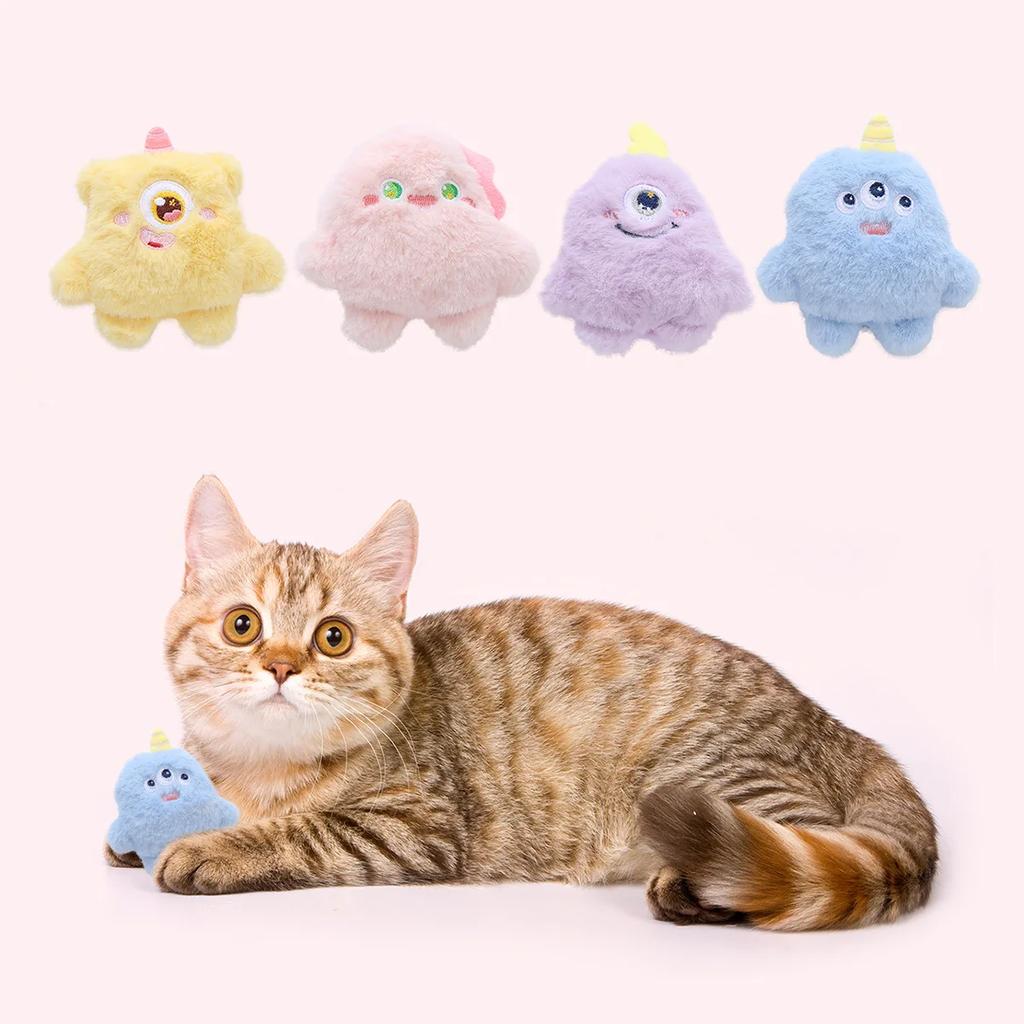 Pet Supplies Cat Toys Big Eyes Sprites Four Colors Available Including Cat Mint Self Promotion Cat Toys Interactive Pet Products