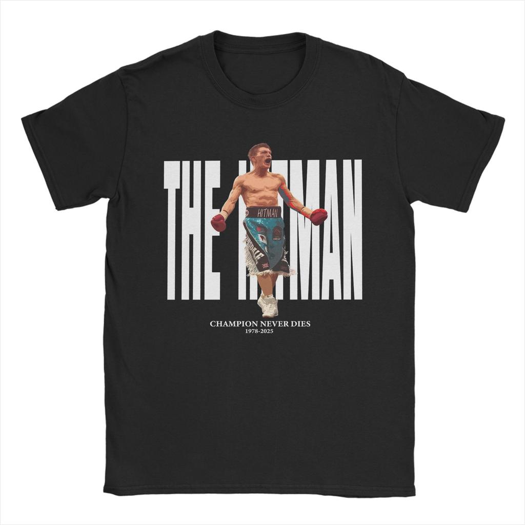 Graphic Printed Ricky Hatton T Shirt For Unisex 100% Cotton T-shirts Short Sleeve Clothing