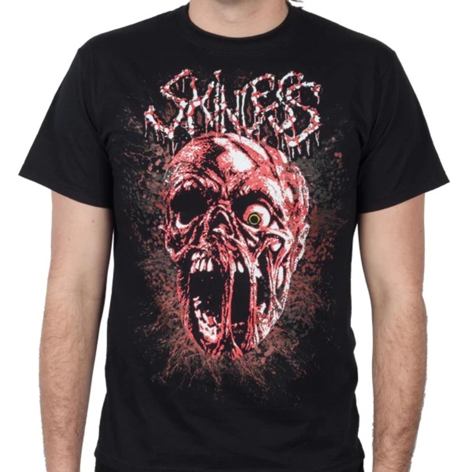 SKINLESS cd lgo MEAT GRINDER Official SHIRT XL New trample the weak towards evil M