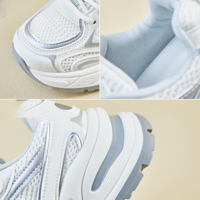 Pantofi noi de tată pentru femei în primăvară Pantofi sport de alergare casual pentru studenți Înălțime talpă groasă