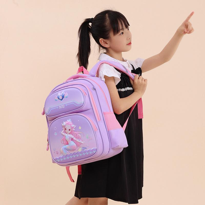 Hard Shell Children'S Backpack Cartoon Cute Primary School Bag Large Capacity Boys And Girls Backpack