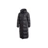 Originals Long Down Windproof Warm Casual Sports Comfortable Long Hooded Down Jacket Women Jacket Black GD2498