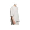 Adidas Sports Casual Comfortable Quick-Dry Cool Short Sleeve T-Shirt Men Tops Light-Gray JL6069