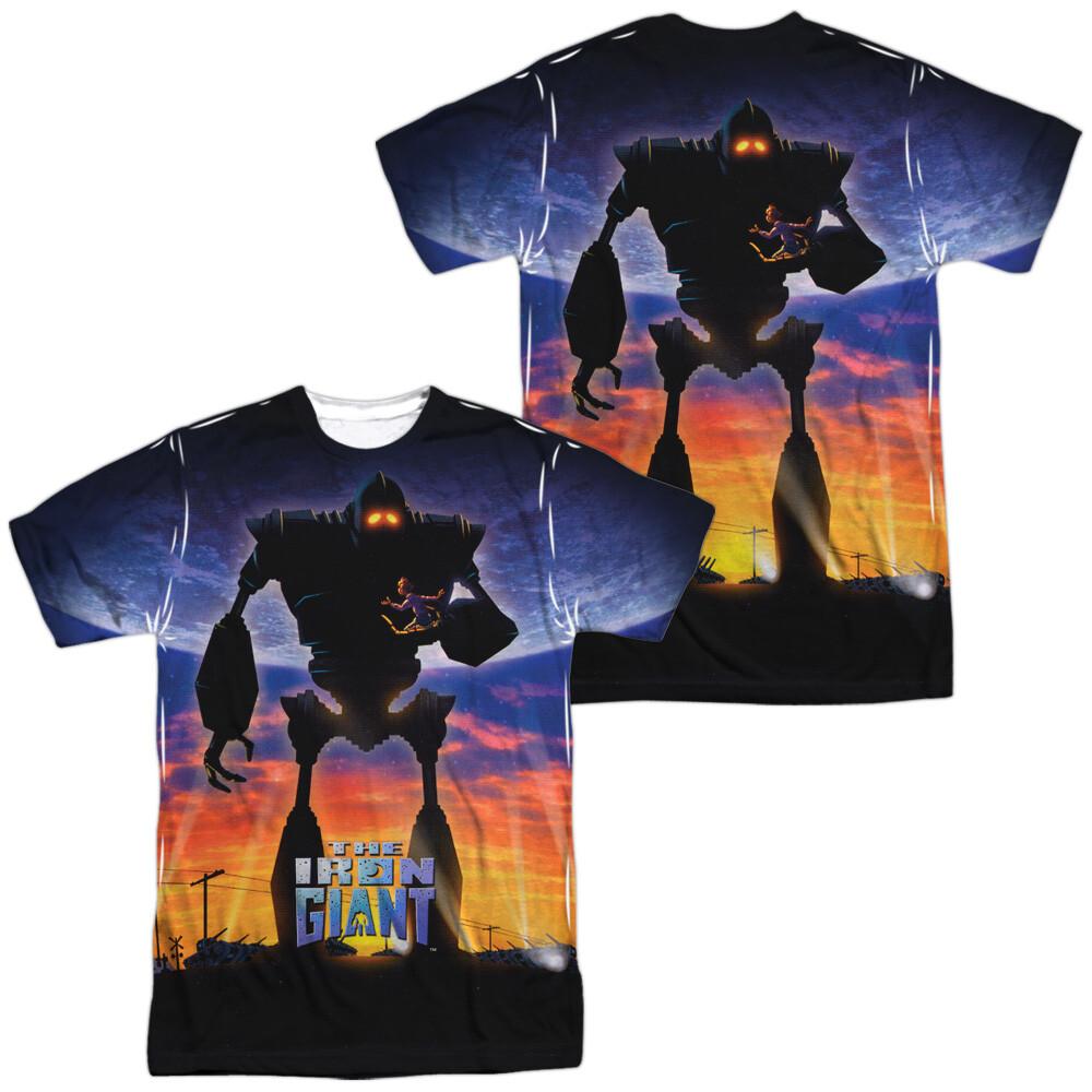 The Iron Giant Poster Dye Sublimation T-Shirt XL