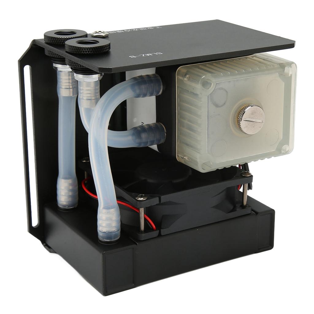 PC Water Cooling Pump Single Fan D Port 4pin Interface 450L H Computer Cooling Radiators for Homes Office