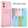 Transparent Airbag Drop-Proof iPhone 17 Case with Card Slot for iPhone 14/15 Pro Max/16