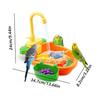Parakeet/Bird Bathtub with Circulating Water, Play Area, Bathtub Shower, Easy Cleaning, Includes Small Toys, Heatstroke Prevention, Pet Supplies (Gree