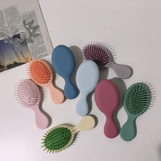 Yousheng Hair Comb Portable Mini Foldable Cute Reused Hairdressing Tool Candy Colors Lovely Appearance Hair Air Cushion Comb for Kid