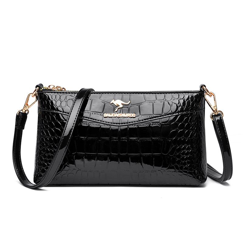 Crocodile Pattern Large Capacity Luxury High Quality Soft Durable Fashion Exquisite Lightweight Commuting Outdoor Crossbody Bag Shoulder Bag