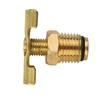1/4" Brass Drain Valve and Tap Cock with T Handle for Air Compressor