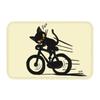 Mountain Bike Front Door Mat Anti-Slip Outdoor Absorbent Bicycle Racing MTB Biker Doormat Kitchen Bedroom Entrance Rug Carpet