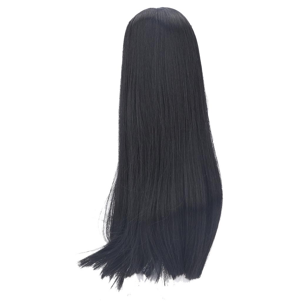 Doll Wig 8 To 9 Inch Heat Resistant Fiber Straight Wig 1 3 Doll Hair Replacement Wigs for DIY
