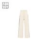 MEIYANG Buttery Soft Air Stripe Straight-Leg Relaxed Pants