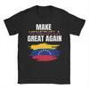 Make Venezuela Great Again TShirts Venezuela Flag Humorous 100 Cotton Tees Crewneck Short Sleeve T Shirts Plus Size Tops