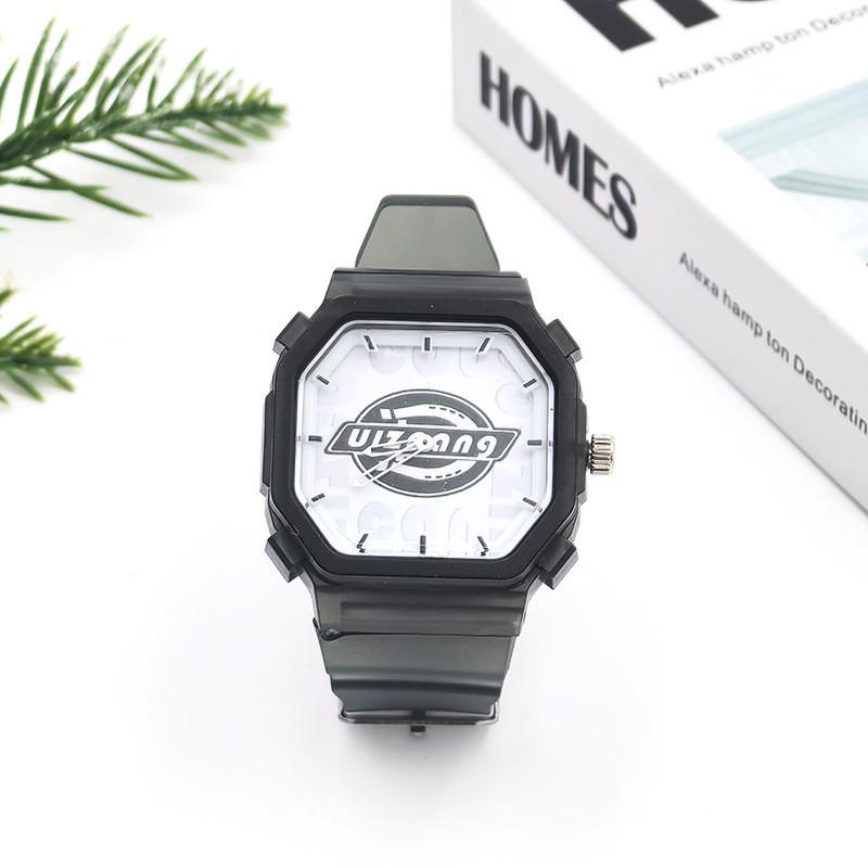 

Minimalist Quartz Wristwatch For Students With Digital Display And Plastic Band Perfect For Casual Wear