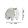 Animal Design 3D Printed Elephant Flowerpot Small Cactus Plant Holder  Living Room TV Cabinets