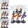 Exquisite Dragon Ball Z Super Saiyan Goku And Gohan Battle Model Anime Figurine Set