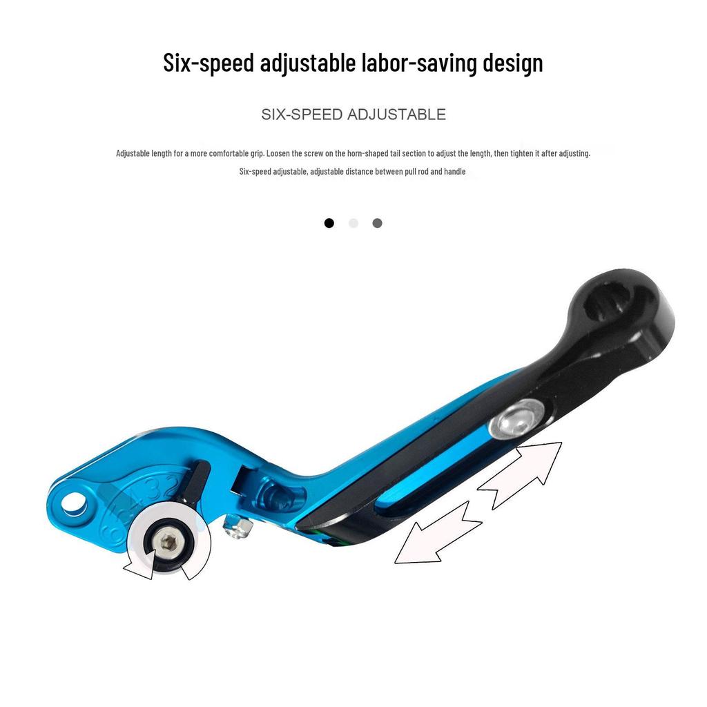 Adjustable Folding Brake Levers with Parking Switch for Haojue UFR150